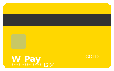 W Pay Gold Card